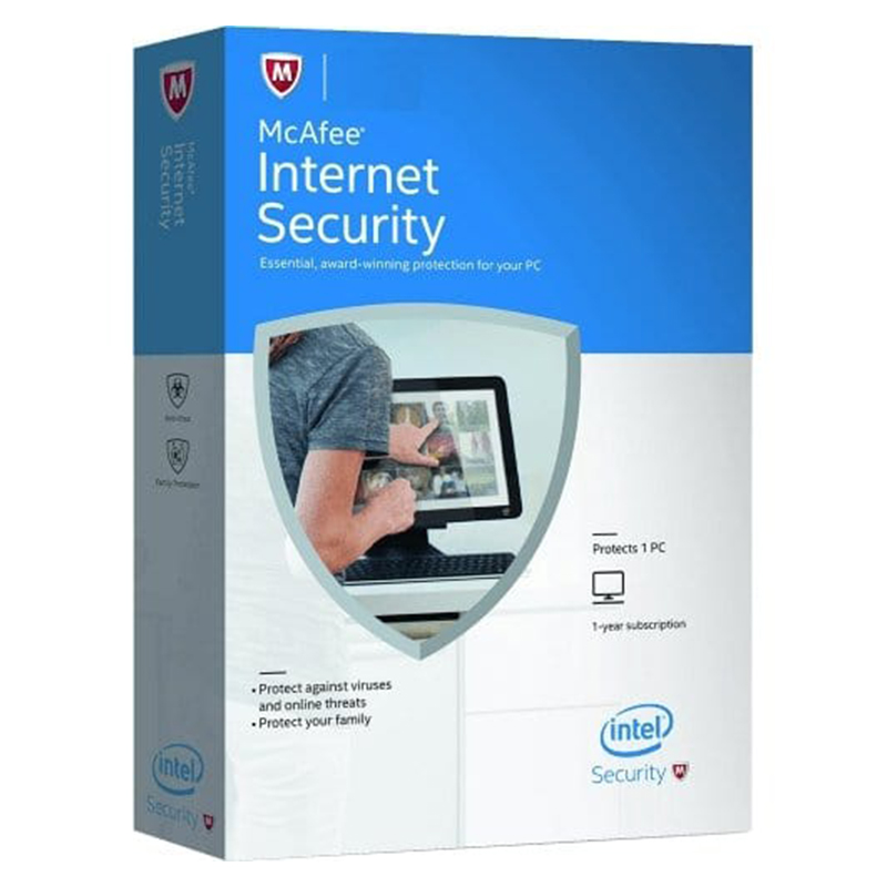 McAfee Intel Security 1 User 1 Year (Internet Security)